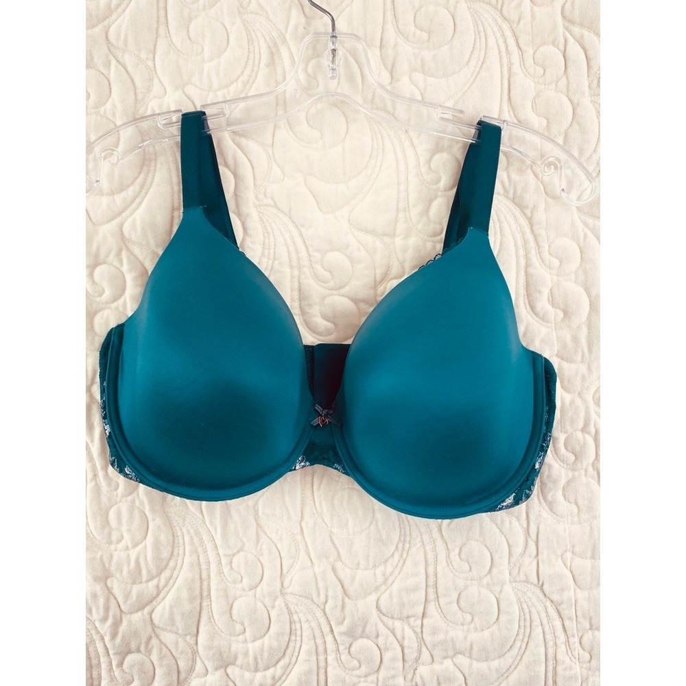 Victoria's Secret Body by Victoria Bra Teal 38DDD / 38F Lined Perfect Coverage